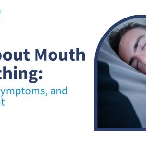 image showing a man with open mouth probably breathing from mouth - mouth breathing treatment chembur